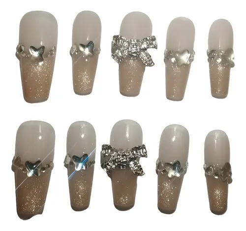 Uñas Postizas Almendra Lblc Para Un Acabado Elegante. Y