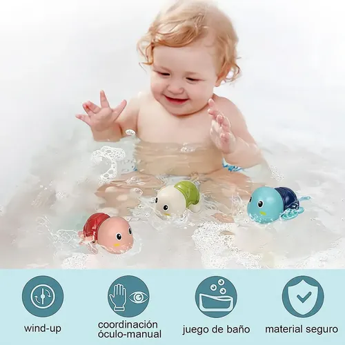 8pzs Juguetes Baño Para Bebé Gorro Ducha Cepillo Champú
