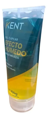 Gel Fijador Capilar Kent Efecto Mojado Brilloso 150g Vegano