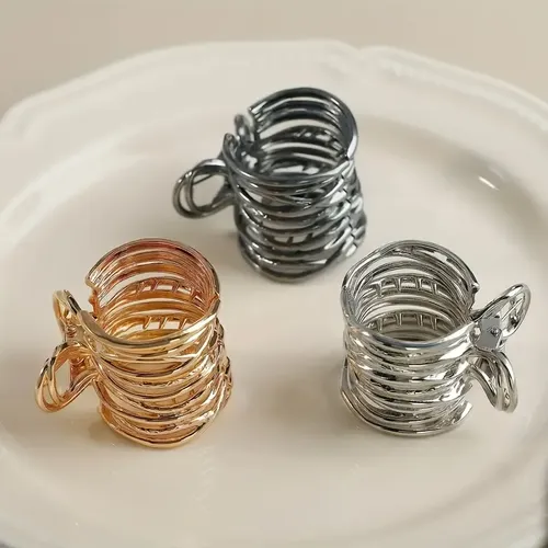 D. Accesorio Para El Cabello Elegante Para Coleta Alta O