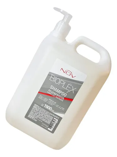 Shampoo Nov Bioplex Regenerador para Cabello Químicamente Tratado 1.9L