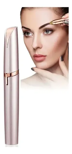 Depiladora De Ceja Bello Facial Eléctrica Recargable Portati Color Rosa