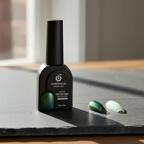 Esmalte Semipermanete Ojo De Gato Uv/led 12ml Cherimoya