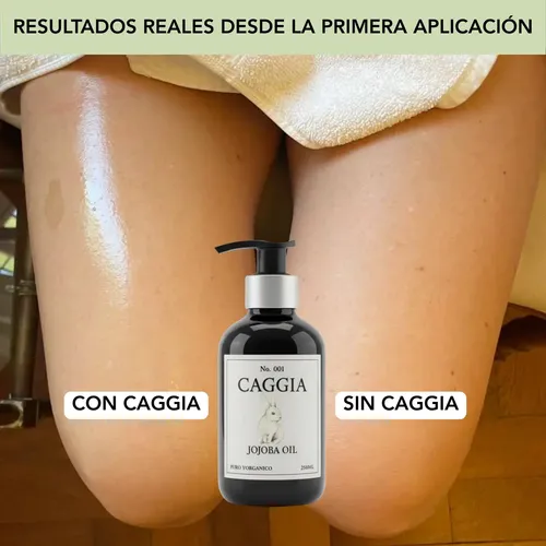 Aceite Corporal Jojoba Orgánico Antiedad Caggia 250ml