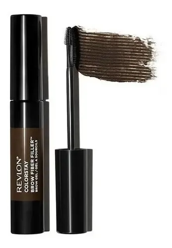 Delineador De Cejas Revlon Colostay Brow Fiber Filler Gel Color Dark Brown 305