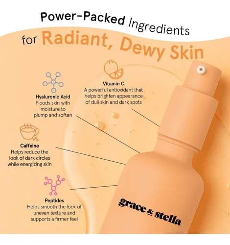 Serum Grace & Stella Vitamina C Ácido Hialurónico 50 Ml