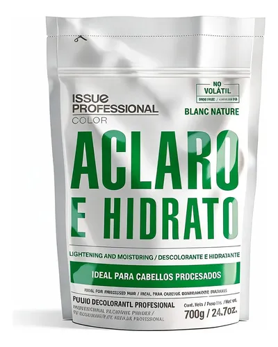 Polvo Decolorante Issue Blanc Nature X700gr