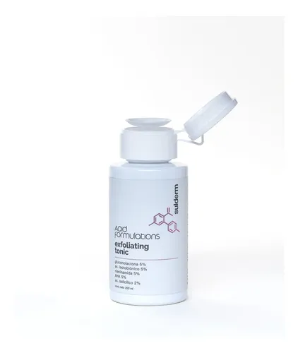 Tónico Exfoliante Sulderm Con Niacinamida Y Ácido Salicílico