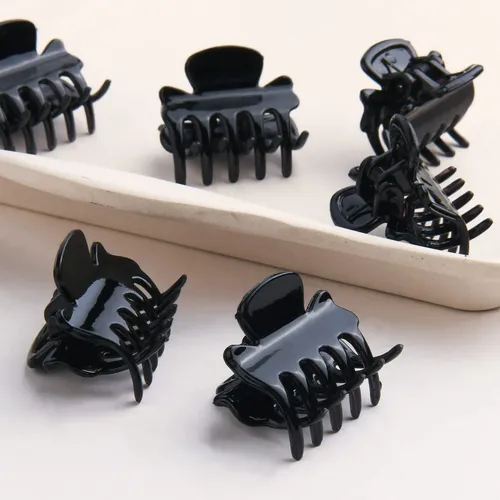 12 Minipinzas Para El Cabello, Accesorios Antideslizantes