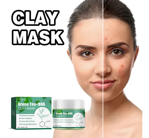 Hy/ Mascarilla Limpiadora De Arcilla De Té Verde Hoygi Para