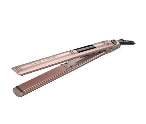 Planchita De Pelo Ga.ma Elegance Keration Led con Regulador de Temperatura Color Dorado