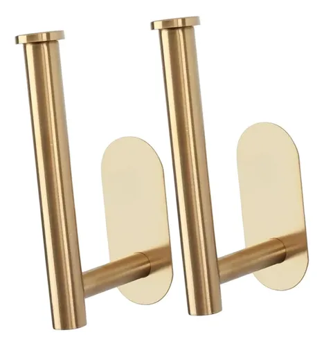 Alzapaños Multiusos Para Cortinas De Baño, 2 Unidades, Dorad