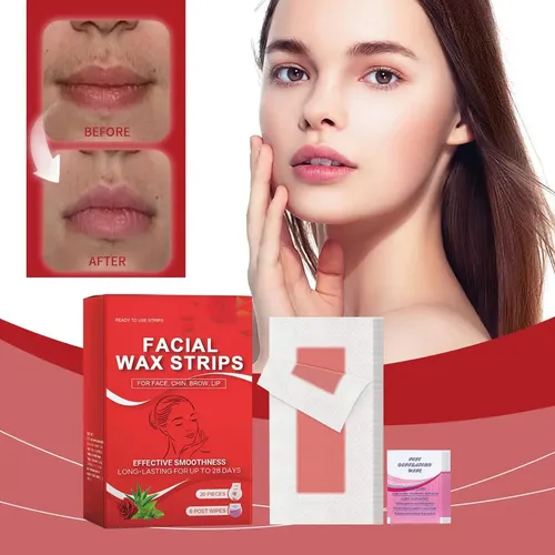 Tiras De Cera Para Cara Cera Depilatoria Depilación Facial