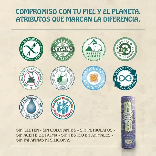 Bálsamo Labial Hidratante Vegano Con Vitamina E Boti-k