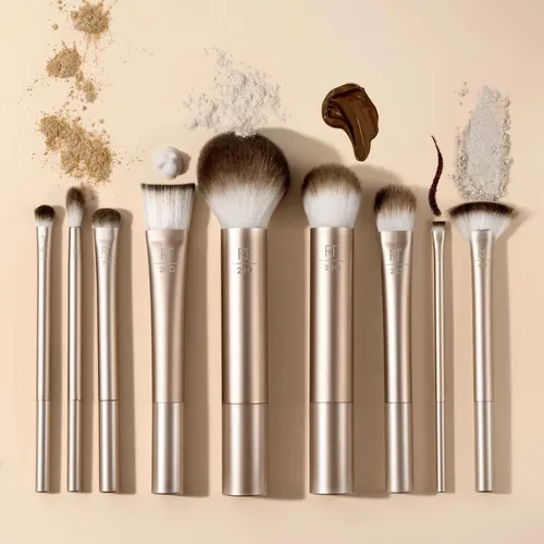 .set De 9 Pinceles De Maquillaje (empaque Para Regalo) Au Na Au Naturale  Conjunto De 9 Peças