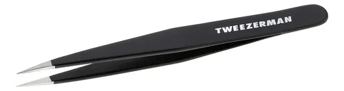 Pinza De Acero Inoxidable Precisión Para Cejas Negra