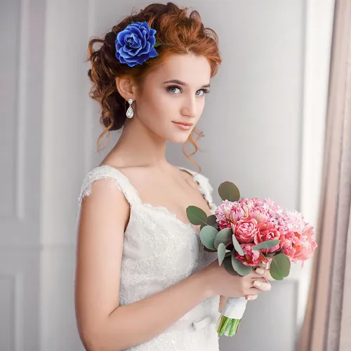 Pinza Para El Pelo Con Forma De Rosa Para Mujer, Broche Flor