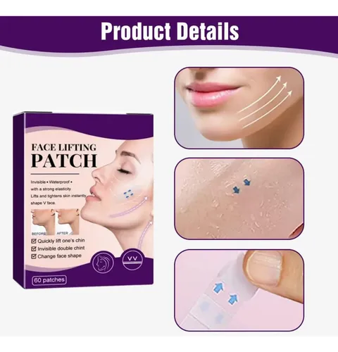 Cinta Facial Mejorada For Levantamiento Invisible En