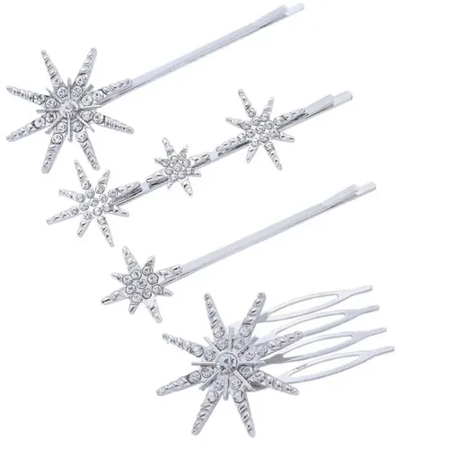Pinza De Cabello De Strass Para Novia De Boda