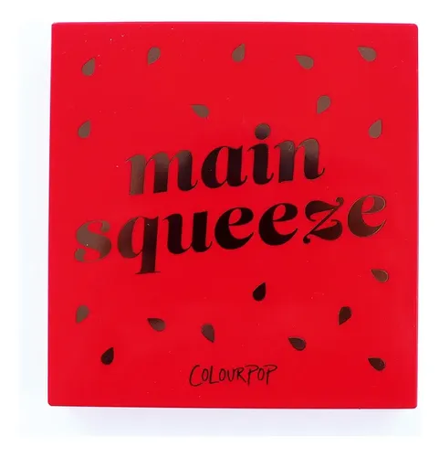 Sombra De Ojos Colourpop Main Squeeze Color Rojo