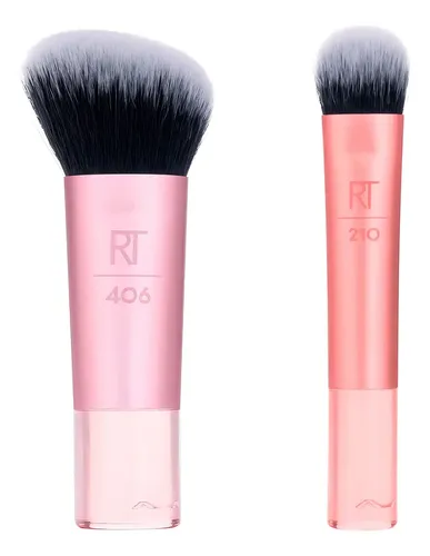 Set de Brochas de Maquillaje Real Techniques Travel Fantasy Mini Violeta de 10 Piezas con Estuche