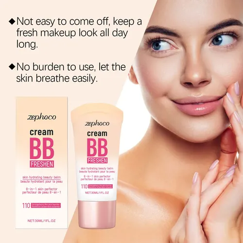 Crema Bb Suavizante Y Modificadora Zephoco, Suave E Hidratan