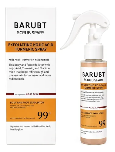 Uuspray Exfoliante Corporal Te Turmeric Para Manchas Oscuras
