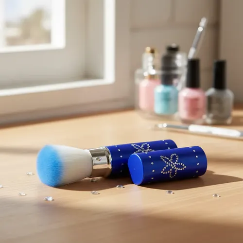Brocha Para Eliminar Polvillo De Uñas Escuplidas. Maquillaje
