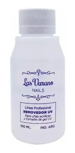 Removedor Para Uñas Semipermanentes Las Varano 100ml