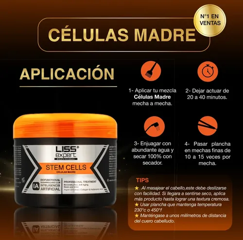 Alisado Células Madre Liss Expert Professional