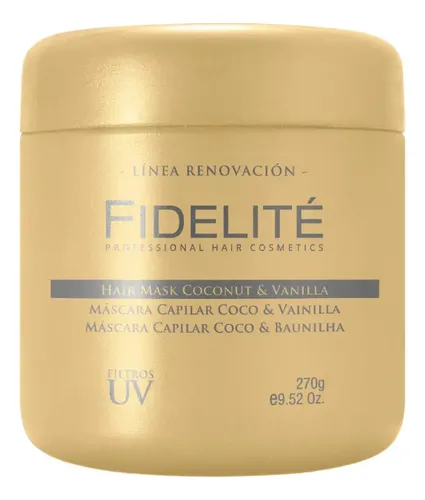 Kit Fidelite Repara 5 Mascaras Capilares + Crema Acida Chico