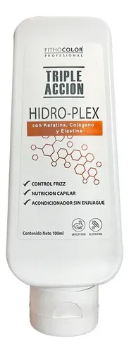 Emulsión Triple Acción Hidro-plex Keratina 100ml Fithocolor
