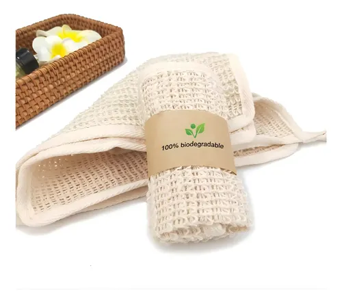 Toalla De Baño Exfoliante De Lufa Natural 100%