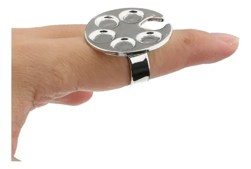 Mini Anillo Del Dedo Del Arte Del Clavo De Diy Paleta De .