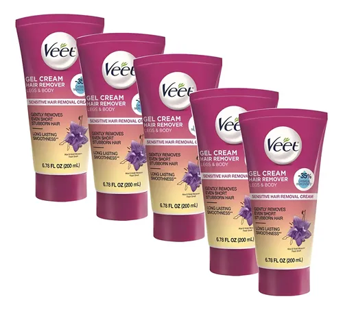 Crema Depilatoria Veet Piel Sensible 200 Ml Con Aloe Vera