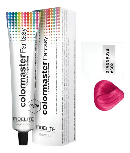 Fidelite Tintura En Crema Coloracion Colormaster Rosa Escandalo