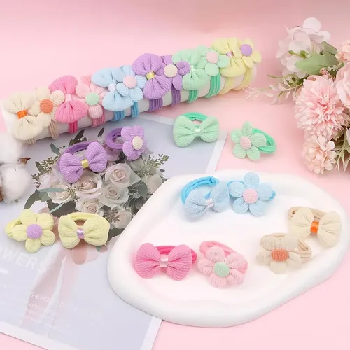 36 Unidades De Lazos Para El Pelo Para Bebés Y Niñas