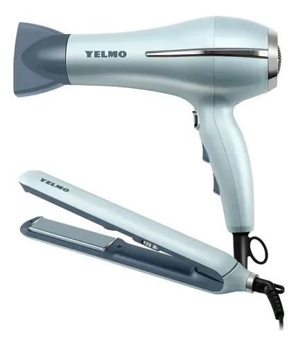 Secador Sc3688 Y Planchita De Cabello Ap3388 Yelmo Esencial