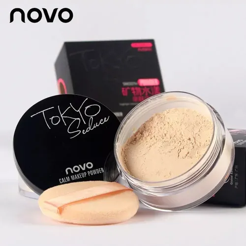 Polvo Volatil Calmante Sedoso Y Suave Par Maquillaje By Novo