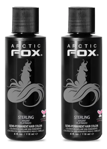 Tinte Semipermanente Para El Cabello Arctic Fox, Vegano, Sin