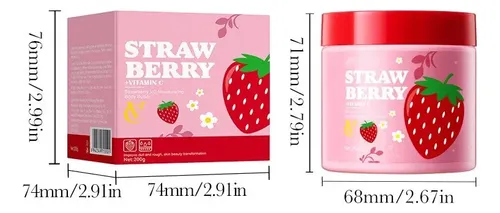 Loción Corporal Hidratante Para El Invierno Frutilla