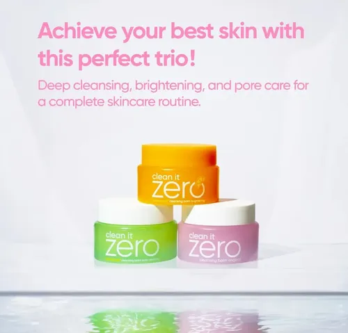 Set Trio Banila Co, Balsamo Limpiador
