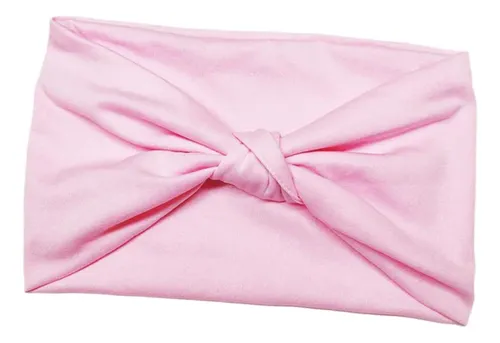 Diadema Elástica De Rosado