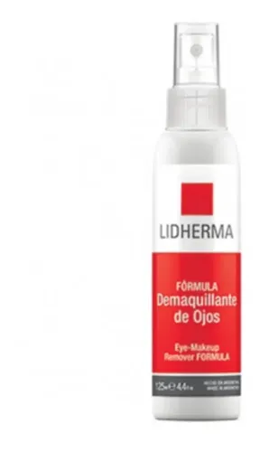 Demaquillante Ojos Lidherma X 125 Ml Suave Y Sedoso