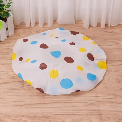 Gorro De Ducha Impermeable, Gorro De Baño De Plástico Elásti