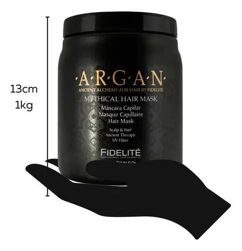 Kit Mythical Argan Fidelite Mascara X1kg Oil 120ml Tendencia