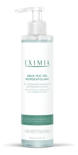 Eximia Aqua Mat Gel Microexfoliant 190ml Piel Oleosa
