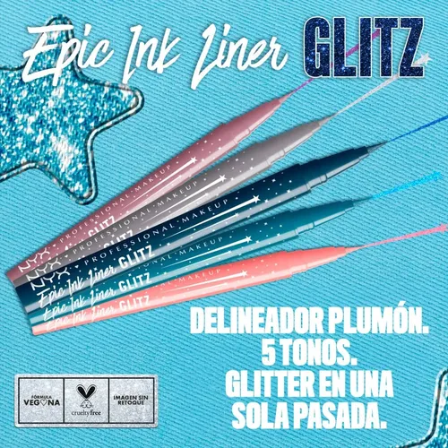 Delineador De Ojos En Fibra Nyx Professional Makeup Epic …