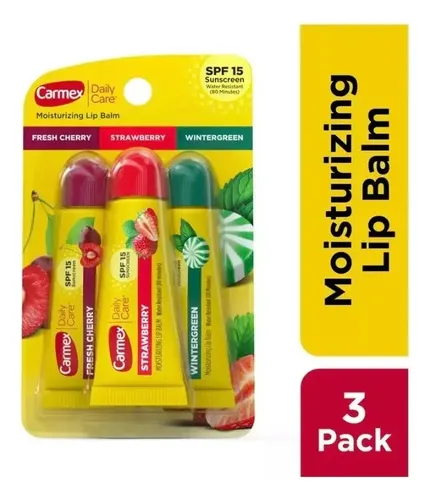 Carmex Daily Care Original X 3 Tricolor