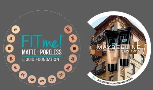 Base Maquillaje Matificante Maybelline Fit Me Piel Mixta Tono N° 230